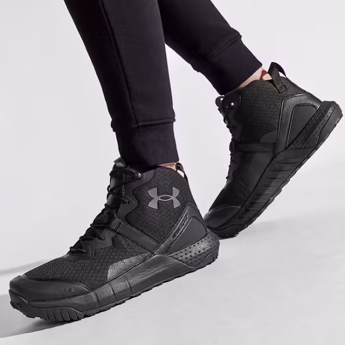 Ботинки Under Armour UA Micro G Valsetz Mid Черный 44 - 8