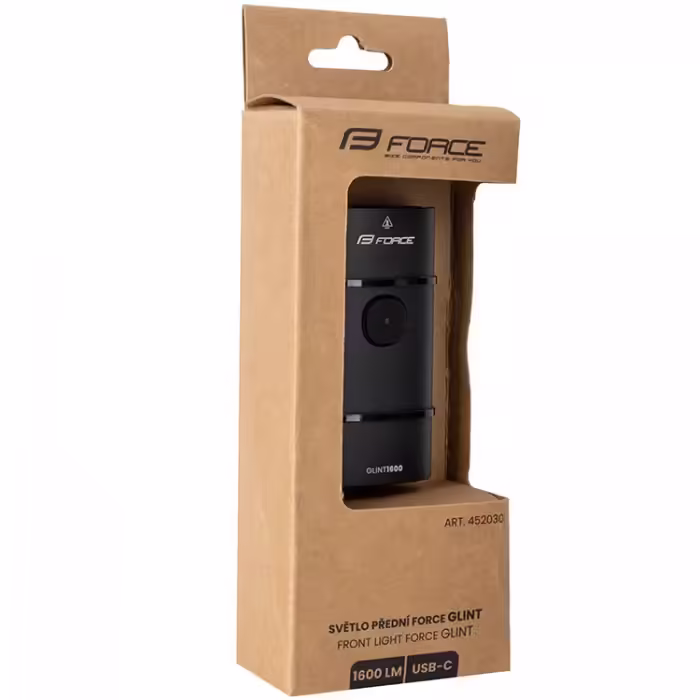 Фонарь передний Force GLINT 1600 LM - 3