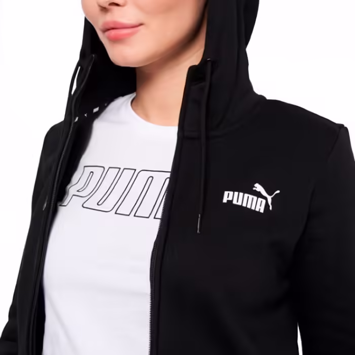 Hanorac Puma ESS Small Logo Full-Zip Hoodie FL - 3
