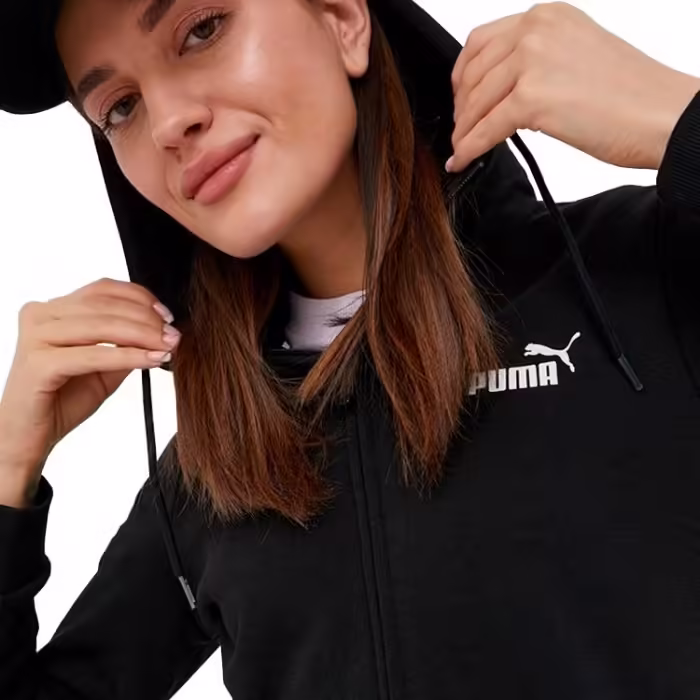 Hanorac Puma ESS Small Logo Full-Zip Hoodie TR - 2