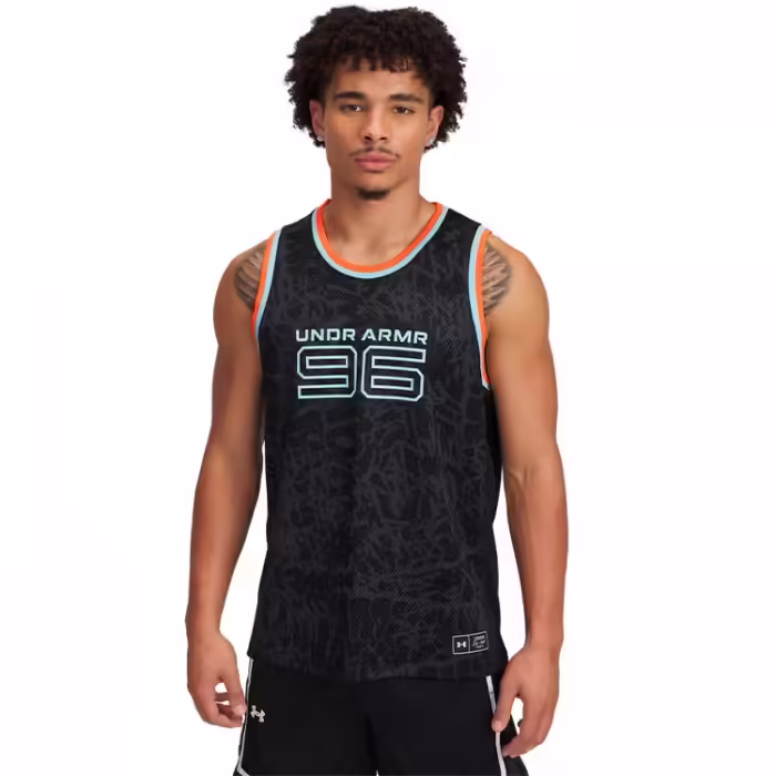 Maiou Under Armour Zone Pro Mesh Tank Printed