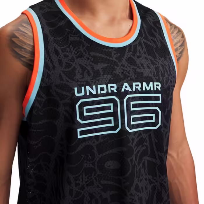 Maiou Under Armour Zone Pro Mesh Tank Printed - 3