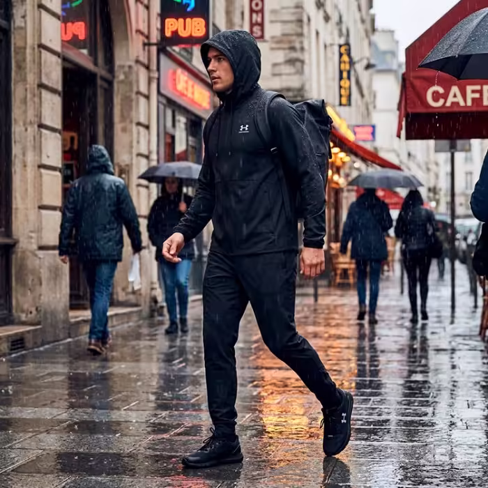 Толстовка Under Armour Vibe Woven Черный L - 8