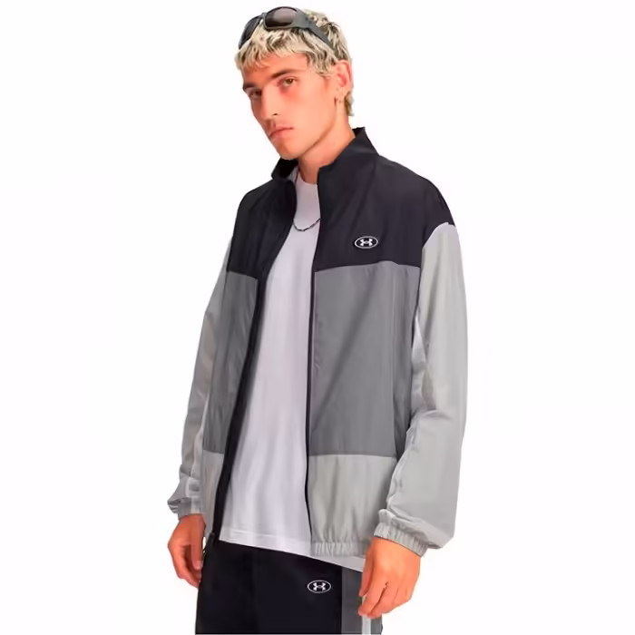 Hanorac Under Armour Icon Woven Full Zip Gri L