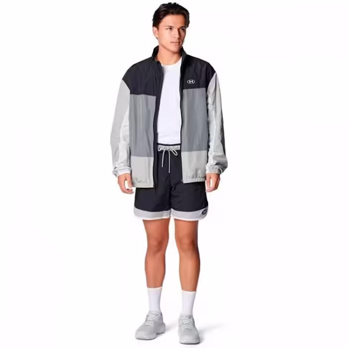 Hanorac Under Armour Icon Woven Full Zip Gri L - 4
