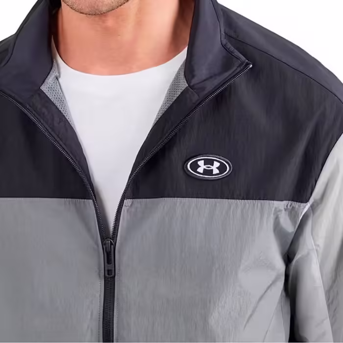 Hanorac Under Armour Icon Woven Full Zip Gri L - 6