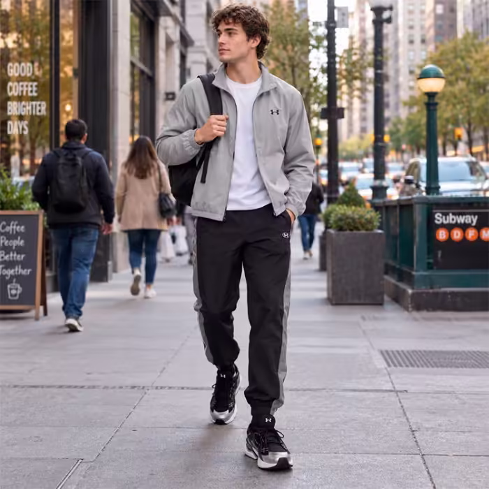Брюки Under Armour Icon Woven Jogger Черный L - 7