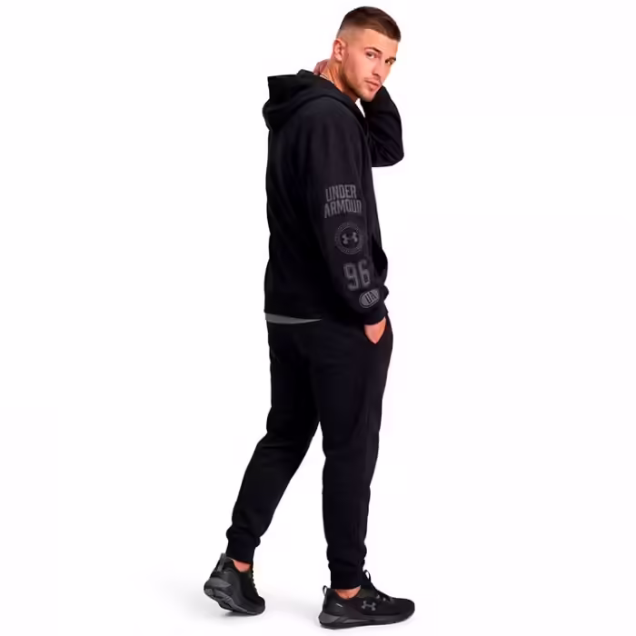 Толстовка Under Armour Rival Lightweight Graphic Full Zip Черный L - 3