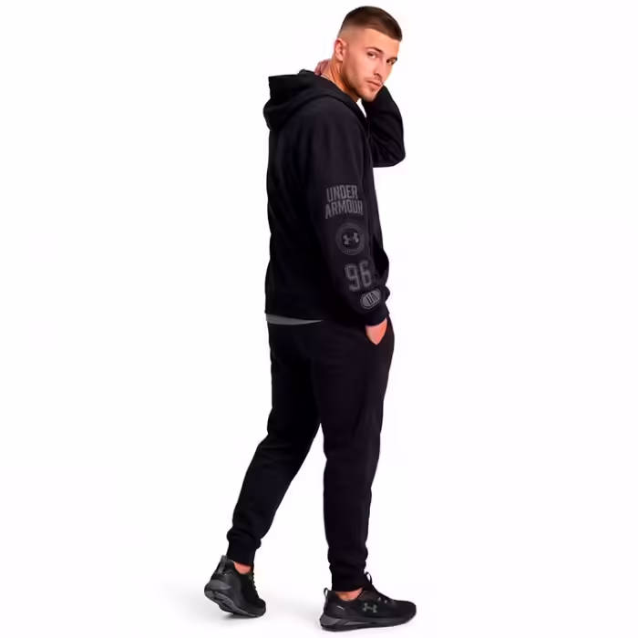 Толстовка Under Armour Rival Lightweight Graphic Full Zip Черный L - 4