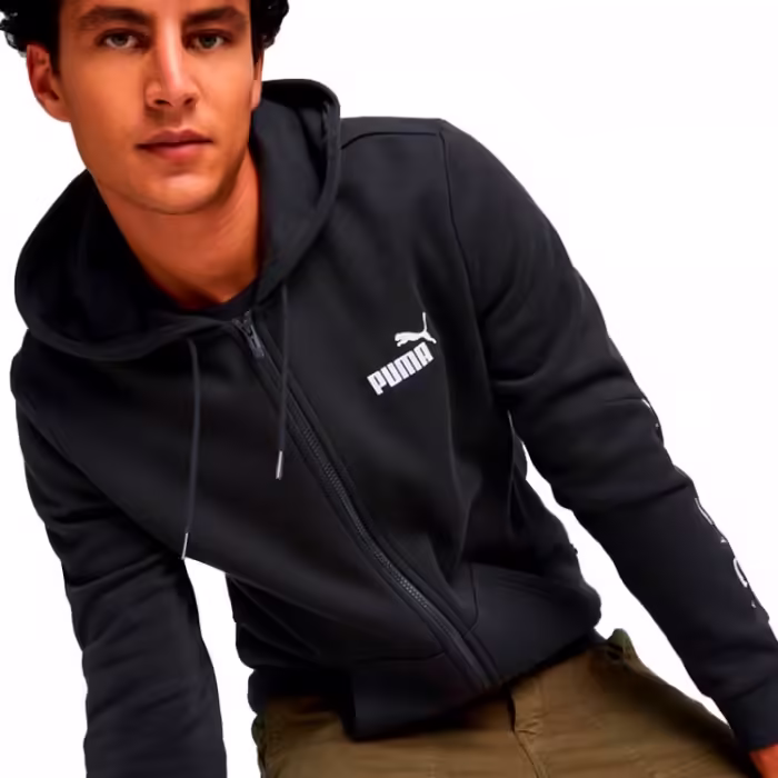 Hanorac Puma ESS+ Tape Full-Zip Hoodie FL - 2