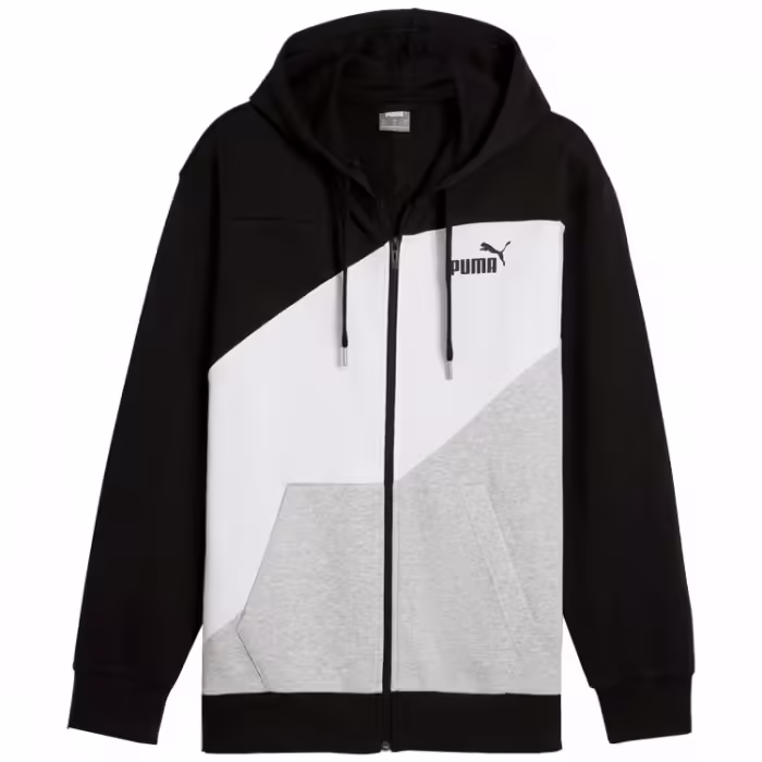 Толстовка Puma POWER Colorblock Full-Zip Hoodie TR - 4