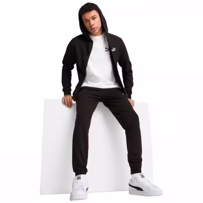 Hanorac Puma Essentials Logo Full-Zip Hoodie - 3