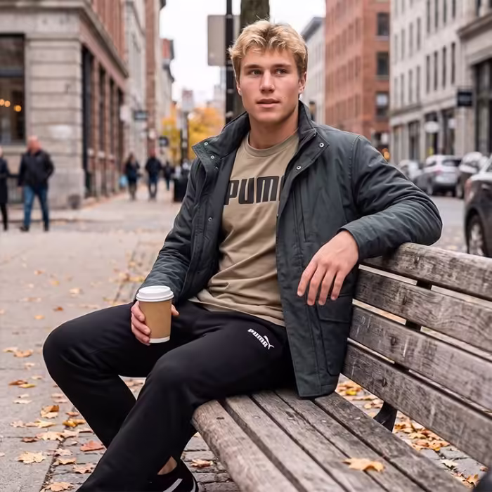 Pantaloni Puma Essentials Logo Sweatpants - 6