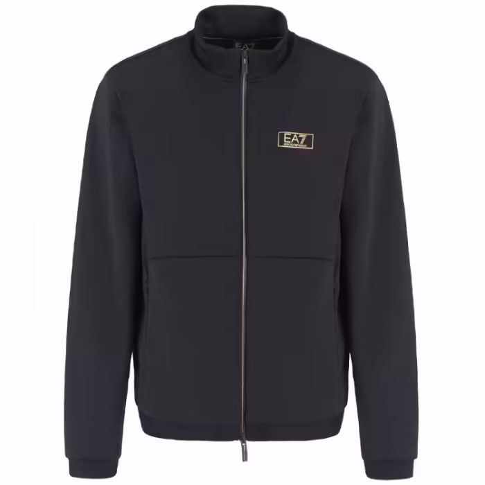 Hanorac EA7 EMPORIO ARMANI Gold Label Zip-Up Sweatshirt