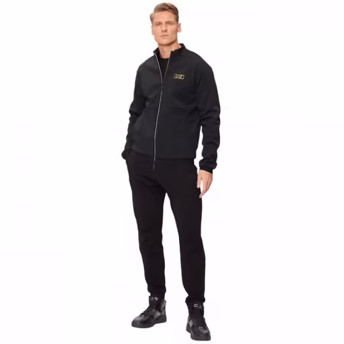 Hanorac EA7 EMPORIO ARMANI Gold Label Zip-Up Sweatshirt - 5