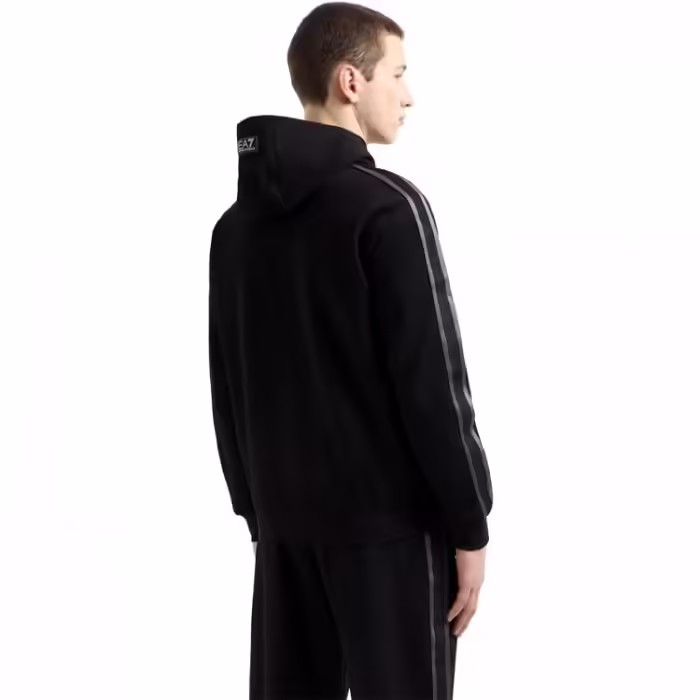 Hanorac EA7 EMPORIO ARMANI TRAIN LOGO SERIES M TAPE HOODI - 3