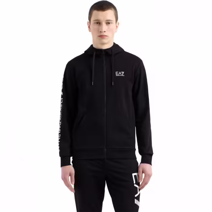 Толстовка EA7 EMPORIO ARMANI TRAIN LOGO SERIES M HOODIE FZ