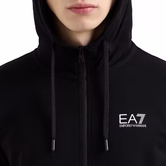 Толстовка EA7 EMPORIO ARMANI TRAIN LOGO SERIES M HOODIE FZ - 5