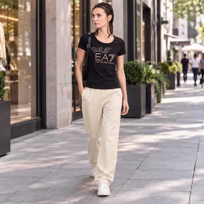 Tricou EA7 EMPORIO ARMANI TRAIN LOGO SERIES W TEE SS EAG - 9