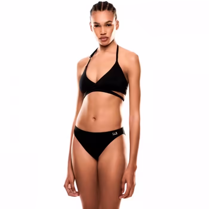 Costum p/u inot EA7 EMPORIO ARMANI WATER SPORTS BW ASYMMETRIC W B