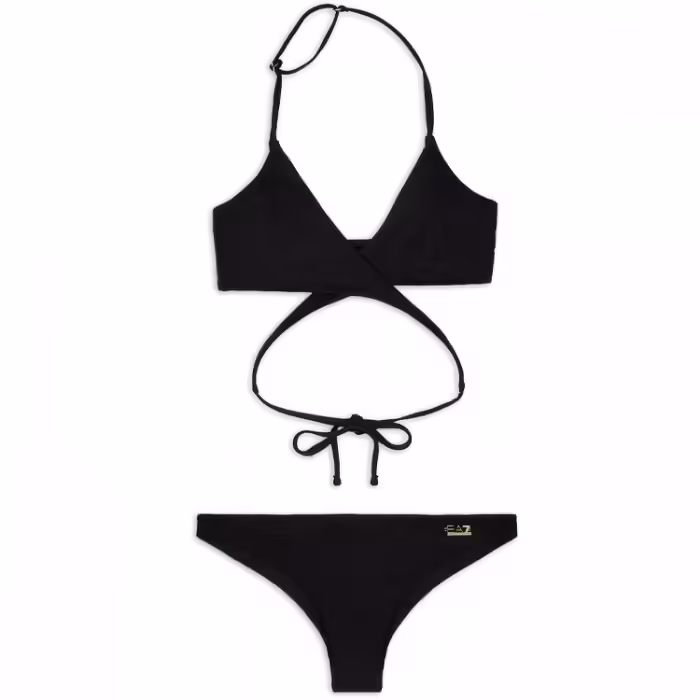 Costum p/u inot EA7 EMPORIO ARMANI WATER SPORTS BW ASYMMETRIC W B - 2