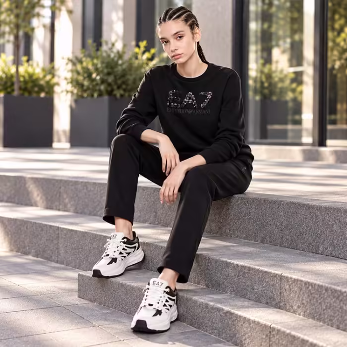 Толстовка EA7 EMPORIO ARMANI TRAIN LOGO SERIES W T-TOP CN C - 8