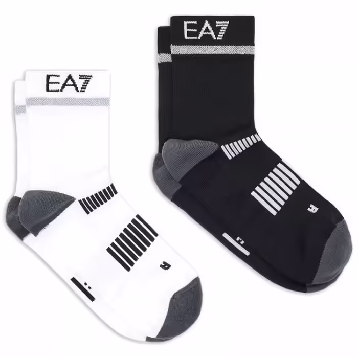 Sosete EA7 EMPORIO ARMANI SOCKS RUNNING CRUSHER BI-PACK