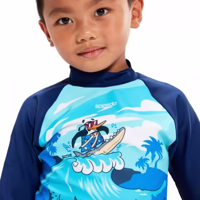 Костюм для плавания Speedo LTS JAM RASH TOP SET IM - 5