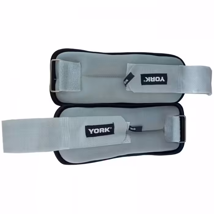Утяжелители 2x1 кг (пара) YORK Soft ankle/wrist weights