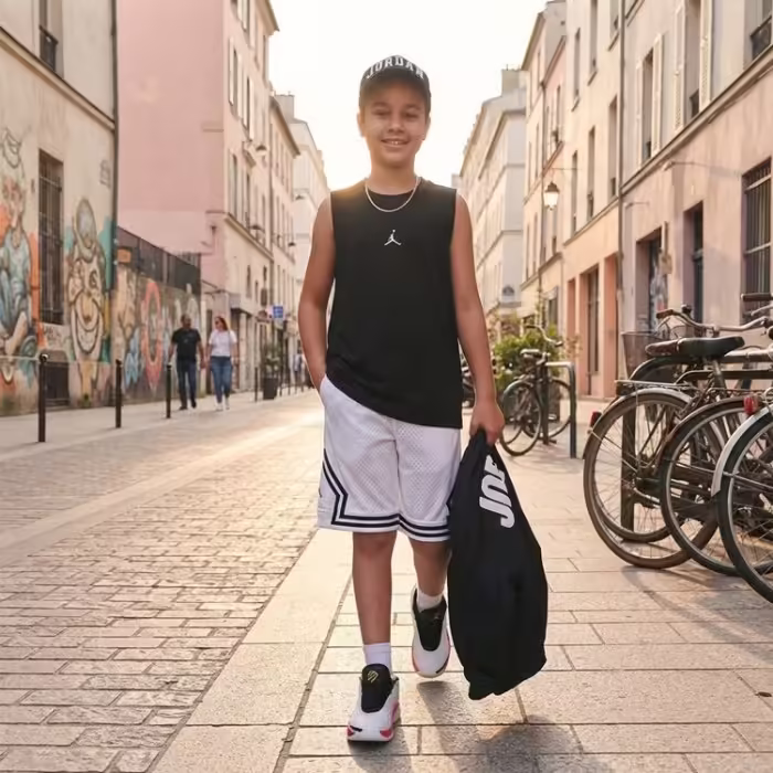Sorti Nike DIAMOND Alb 8-10YR - 8