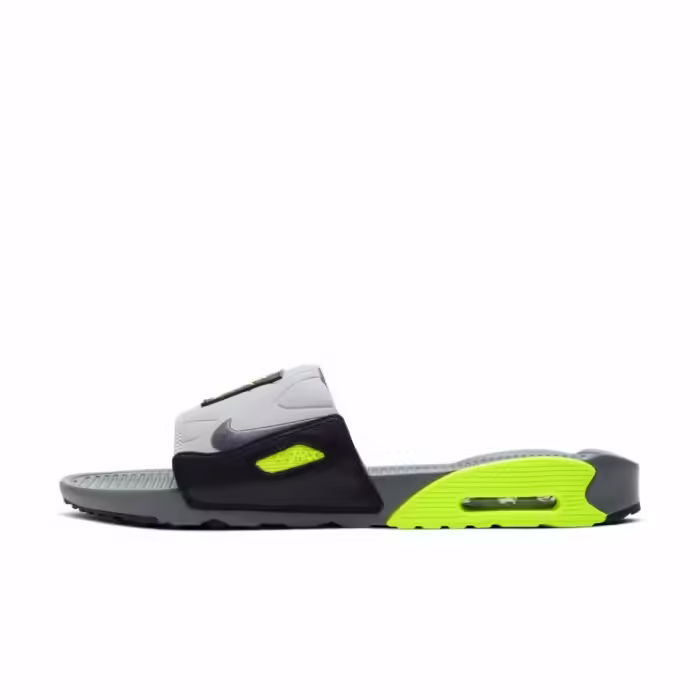 Slapi Nike AIR MAX 90 SLIDE Gri 45 - 2