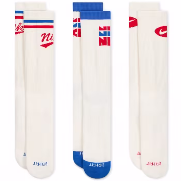 Sosete Nike U NK ED PLS CRW 3PR LFESTL 144 - 2