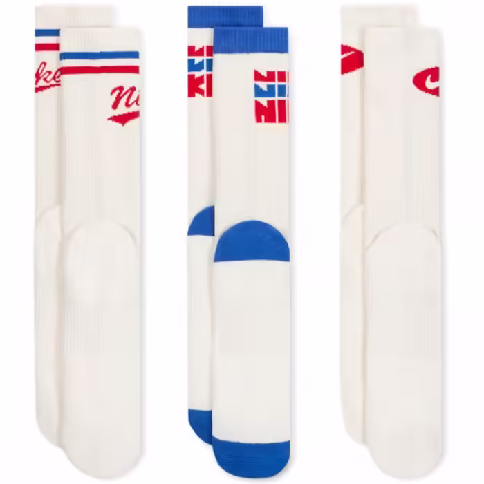 Sosete Nike U NK ED PLS CRW 3PR LFESTL 144 - 3