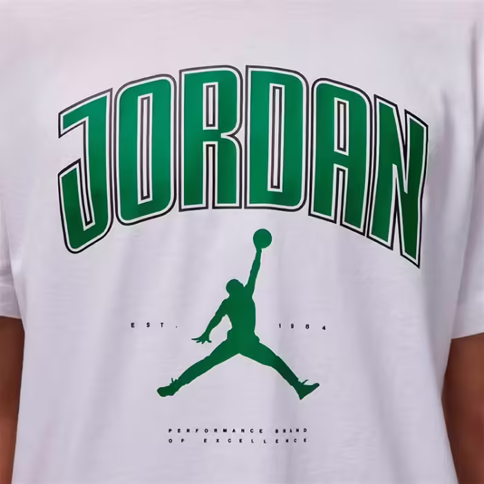 Футболка Nike M J CITY 88 SS CREW Белый XL - 6