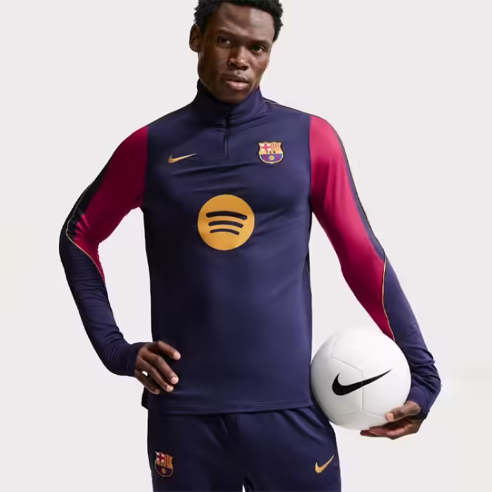 Long-sleeve Nike F.C. Barcelona Strike Dri-FIT Knit Drill Top