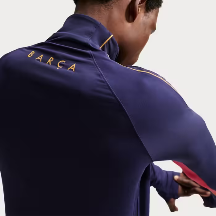 Long-sleeve Nike F.C. Barcelona Strike Dri-FIT Knit Drill Top - 5