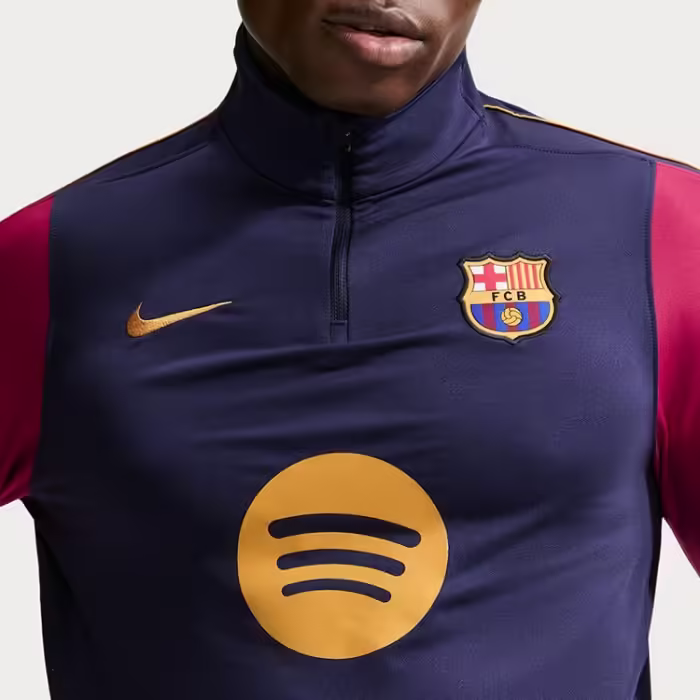 Long-sleeve Nike F.C. Barcelona Strike Dri-FIT Knit Drill Top - 6