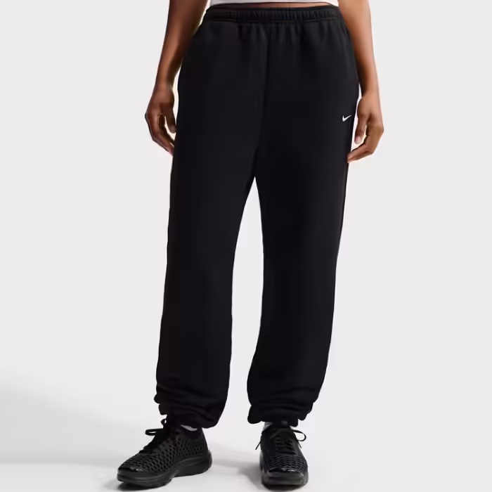Pantaloni Nike Studio Fleece High-Rise Oversized Cuffed