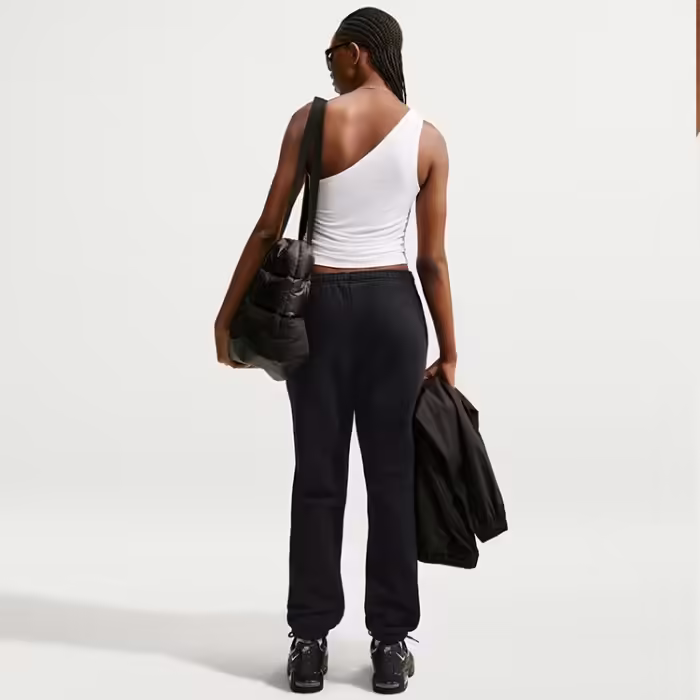 Pantaloni Nike STUDIO FLEECE MID-RISE CUFFED - 2