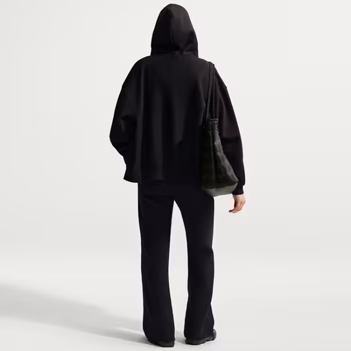 Pantaloni Nike Studio Fleece Mid-Rise Open-Hem Trousers - 2