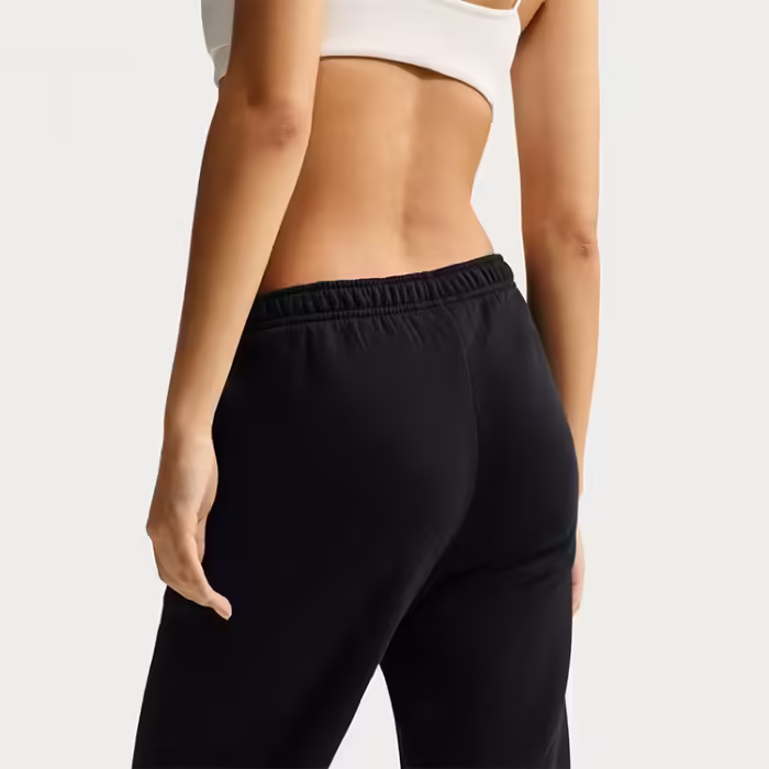 Pantaloni Nike Studio Fleece Mid-Rise Open-Hem Trousers - 4
