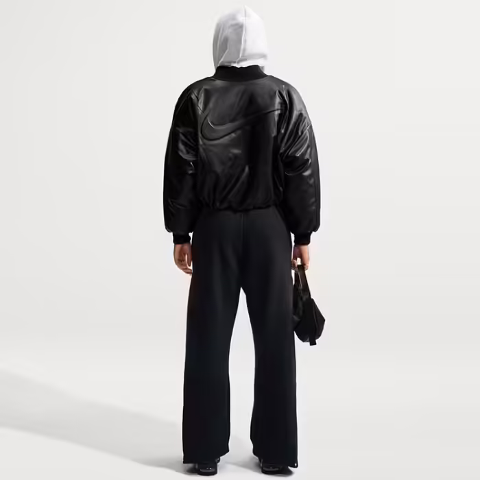 Pantaloni Nike Studio Fleece Loose Pleated Snap - 2