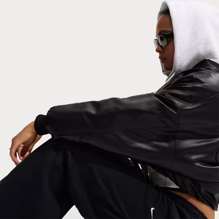 Pantaloni Nike Studio Fleece Loose Pleated Snap - 4