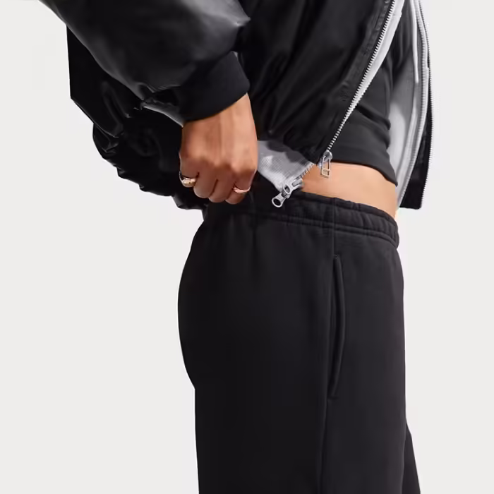 Pantaloni Nike Studio Fleece Loose Pleated Snap - 5