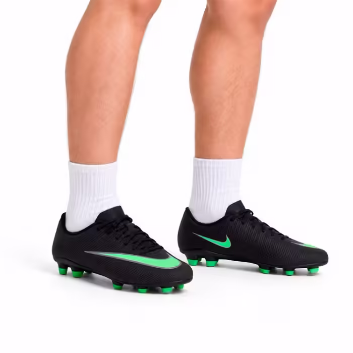Ghete pentru fotbal Nike MERCURIAL VAPOR CLUB FG/MG LITTLE KIDS - 2