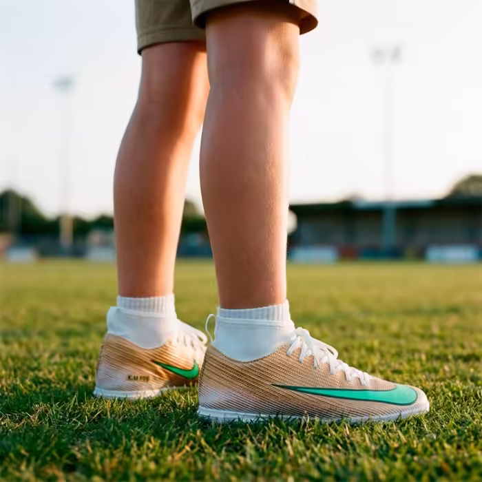 Бутсы Nike MERCURIAL SUPERFLY 11 CLUB IC KYLIAN MBAPPE Коричневый 32 - 9