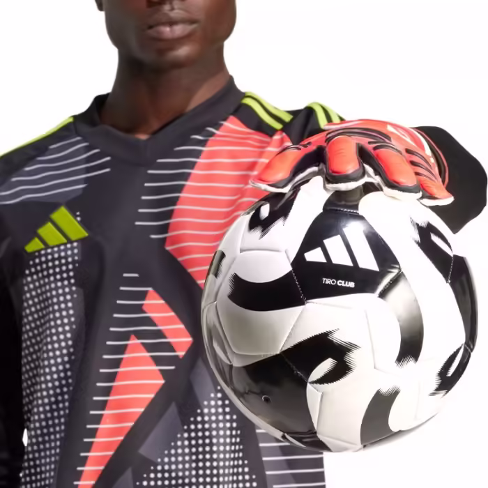 Перчатки вратарские Adidas PRED GL MTC Красный 8L - 6