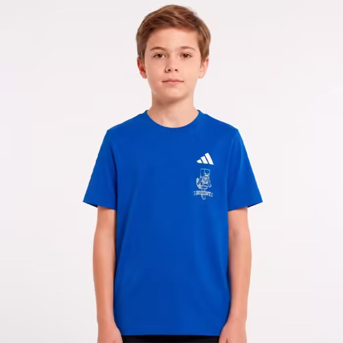 Футболка Adidas J MC TEE Синий 116