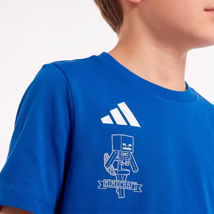 Футболка Adidas J MC TEE Синий 116 - 5