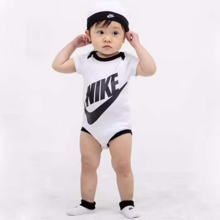 Bodi Nike FUTURA LOGO Alb 6-12M